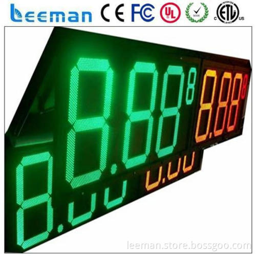 led digital clock display neon digital clock electronic price display